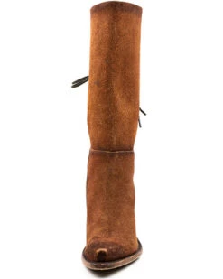 Dan Post Women's Corsette Back Lace Tall Western Leather Boots - Snip Toe -Ariat Western Outlet Store 2000371097 600 P4