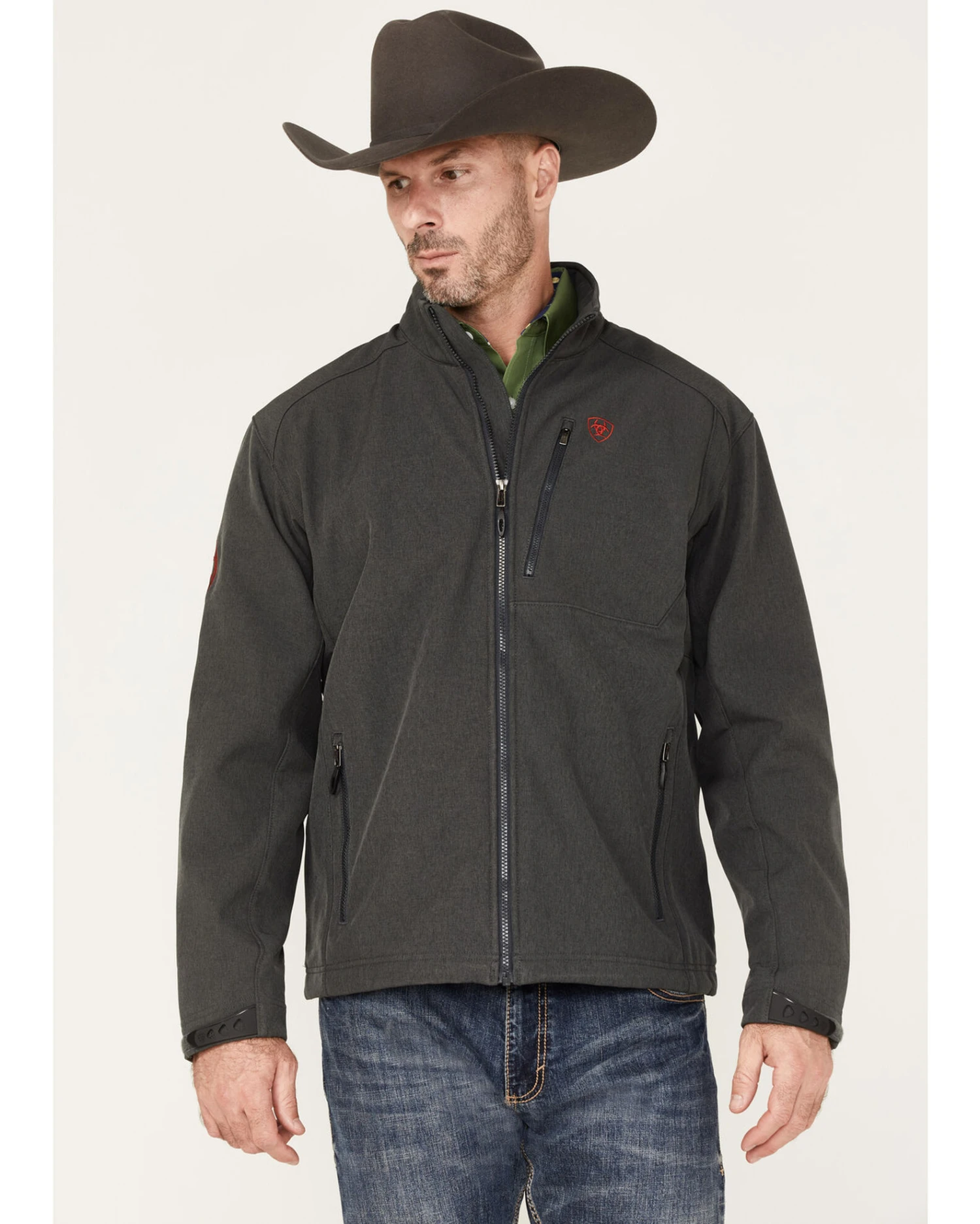 Ariat Men's Logo 2.0 Americana Softshell Jacket 1 Ariat Men's Logo 2.0 Americana Softshell Jacket