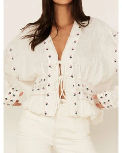 Free People Women's Kizzy Embroidered Top -Ariat Western Outlet Store 2000371746 100 P3