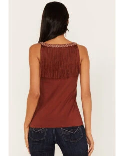 Idyllwind Women's Songstress Embroidered Fringe Tank Top -Ariat Western Outlet Store 2000373623 213 P4