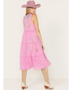 Johnny Was Women's Zanzibar Tiered Embroidered Dress -Ariat Western Outlet Store 2000373887 650 P4