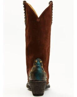 Idyllwind Women's Leap Snake Suede Leather Western Boots - Snip Toe  -Ariat Western Outlet Store 2000374780 200 P5