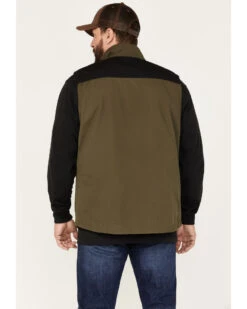 Brothers & Sons Men's Waxed Canvas Field Vest -Ariat Western Outlet Store 2000374852 341 P4