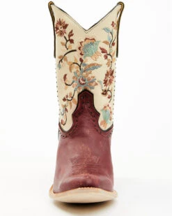 Yippee Ki Yay By Old Gringo Women's Bruni Floral Embroidered Studded Western Boots - Medium Toe -Ariat Western Outlet Store 2000374913 646 P4