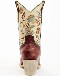 Yippee Ki Yay By Old Gringo Women's Bruni Floral Embroidered Studded Western Boots - Medium Toe -Ariat Western Outlet Store 2000374913 646 P5