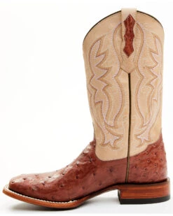 Shyanne Women's Olivia Exotic Ostrich Quill Western Boots - Broad Square Toe -Ariat Western Outlet Store 2000374976 200 P3