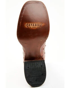 Shyanne Women's Olivia Exotic Ostrich Quill Western Boots - Broad Square Toe -Ariat Western Outlet Store 2000374976 200 P7