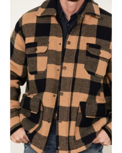 Cinch Men's Frontier Plaid Print Coat -Ariat Western Outlet Store 2000375195 200 P4