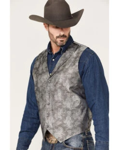 Cody James Men's Regal Paisley Print Vest -Ariat Western Outlet Store 2000375534 040 P3