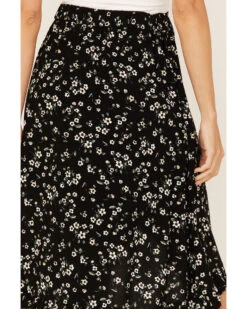 Beyond The Radar Women's Floral Print Midi Skirt -Ariat Western Outlet Store 2000375601 001 P4