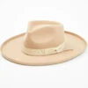Shyanne Women's Ribbon Wool Felt Fashion Western Hat 
