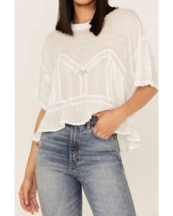 Free People Women's Fall In Love Tee -Ariat Western Outlet Store 2000376773 103 P3
