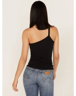 Free People One Way Or Another One-Shoulder Tank Top -Ariat Western Outlet Store 2000376781 001 P4