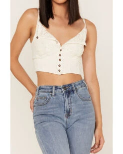 Free People Women's Have My Heart Cropped Tank Top -Ariat Western Outlet Store 2000376782 100 P3