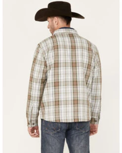 Justin Men's Plaid Print Jackson Shirt Jacket -Ariat Western Outlet Store 2000377204 251 P4