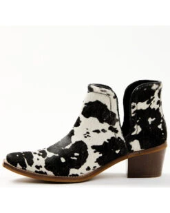 Myra Bag Women's Easy Going Cow Hair Western Booties - Snip Toe -Ariat Western Outlet Store 2000377437 001 P3