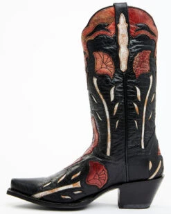 Dan Post Women's Alyssia Floral Leather Tall Western Boots - Snip Toe 9 Dan Post Women's Alyssia Floral Leather Tall Western Boots - Snip Toe -Ariat Western Outlet Store 2000377481 001 P3