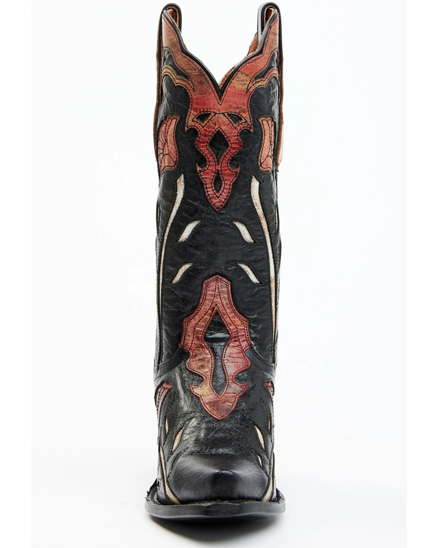 Dan Post Women's Alyssia Floral Leather Tall Western Boots - Snip Toe 4 Dan Post Women's Alyssia Floral Leather Tall Western Boots - Snip Toe - Image 4