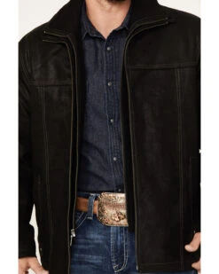 Scully Men's Suede Double Collar Jacket -Ariat Western Outlet Store 2000377894 001 P3