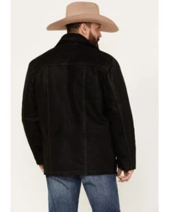 Scully Men's Suede Double Collar Jacket -Ariat Western Outlet Store 2000377894 001 P4