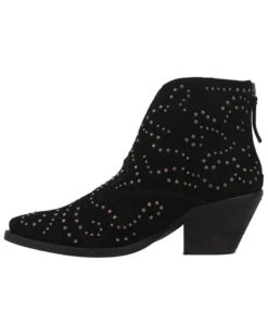 Dingo Women's Denim N Diamonds Studded Western Fashion Booties - Round Toe 9 Dingo Women's Denim N Diamonds Studded Western Fashion Booties - Round Toe -Ariat Western Outlet Store 2000377932 001 P3
