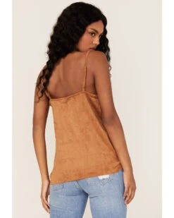 Vocal Women's Studded Faux Suede Cami Top -Ariat Western Outlet Store 2000378508 290 P4