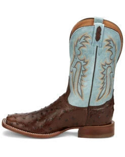 Tony Lama Men's Castillo Exotic Ostrich Western Boots - Broad Square Toe 9 Tony Lama Men's Castillo Exotic Ostrich Western Boots - Broad Square Toe -Ariat Western Outlet Store 2000379338 200 P3