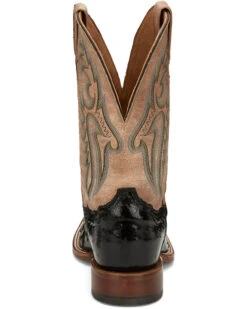 Tony Lama Men's Castillo Full Quill Ostrich Exotic Western Boots - Broad Square Toe -Ariat Western Outlet Store 2000379339 001 P5