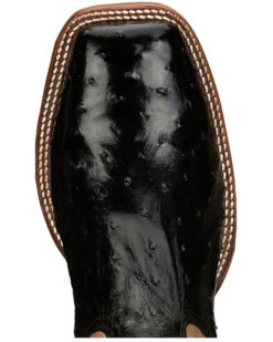 Tony Lama Men's Castillo Full Quill Ostrich Exotic Western Boots - Broad Square Toe -Ariat Western Outlet Store 2000379339 001 P6