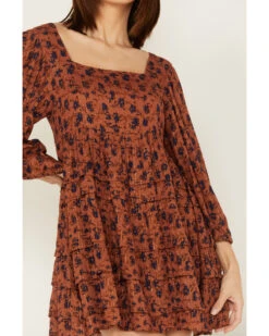 Jen's Pirate Booty Women's Floral Print Wildflower Iza Mini Dress -Ariat Western Outlet Store 2000379669 220 P3