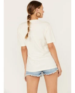 Kerusso Women's Laughs Without Fear Bronco Short Sleeve Graphic Tee -Ariat Western Outlet Store 2000379736 702 P4