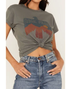 White Crow Women's Roam Free Thunderbird Graphic Tee -Ariat Western Outlet Store 2000379759 341 P3