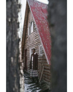 Cleo + Wolf Women's Plaid Print Button Front Midi Skirt