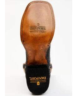 Dan Post Men's Exotic Shark Western Boots - Broad Square Toe -Ariat Western Outlet Store 2000381794 001 P7
