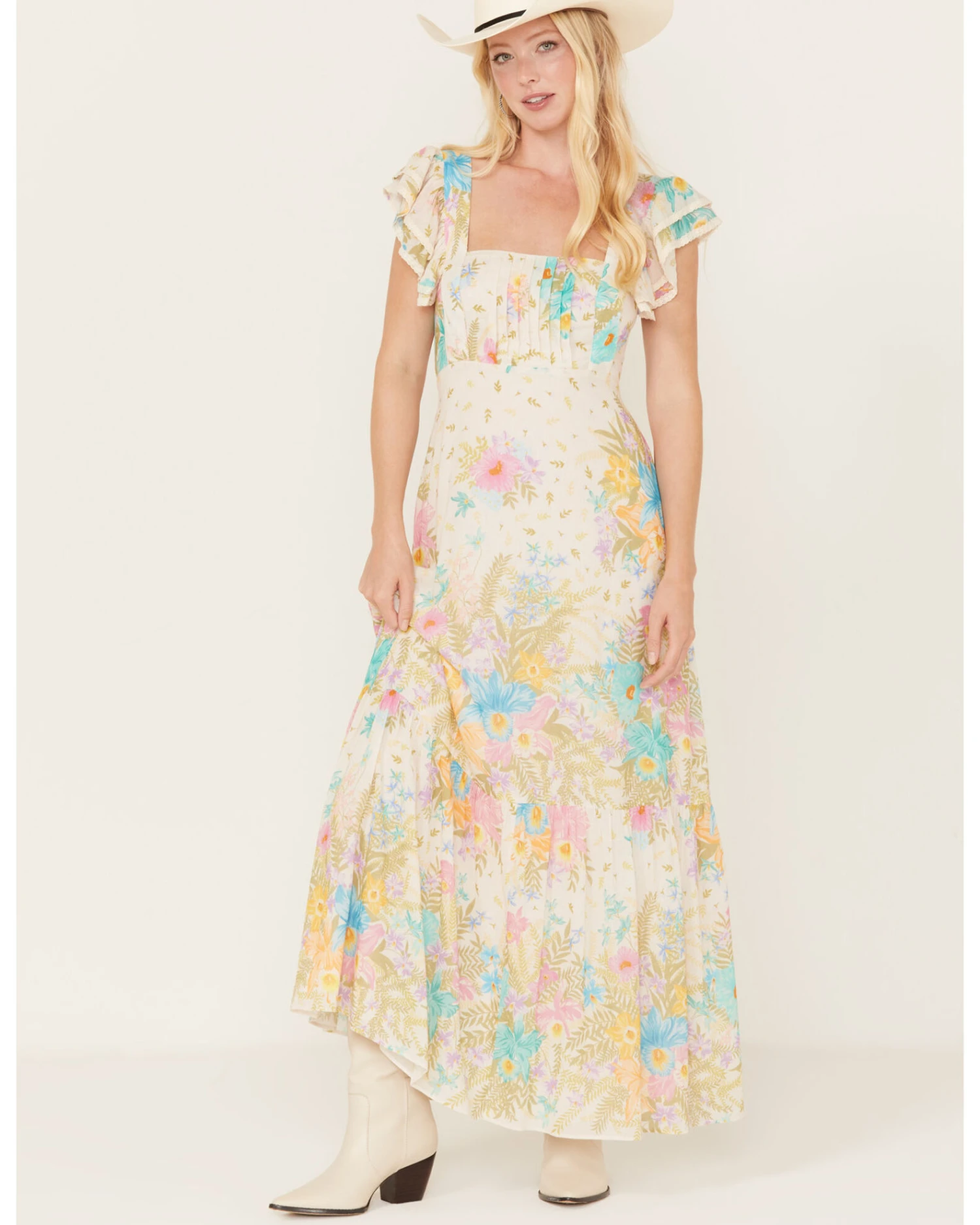 Spell Women's Lei Lei Frill Dress 1 Spell Women's Lei Lei Frill Dress