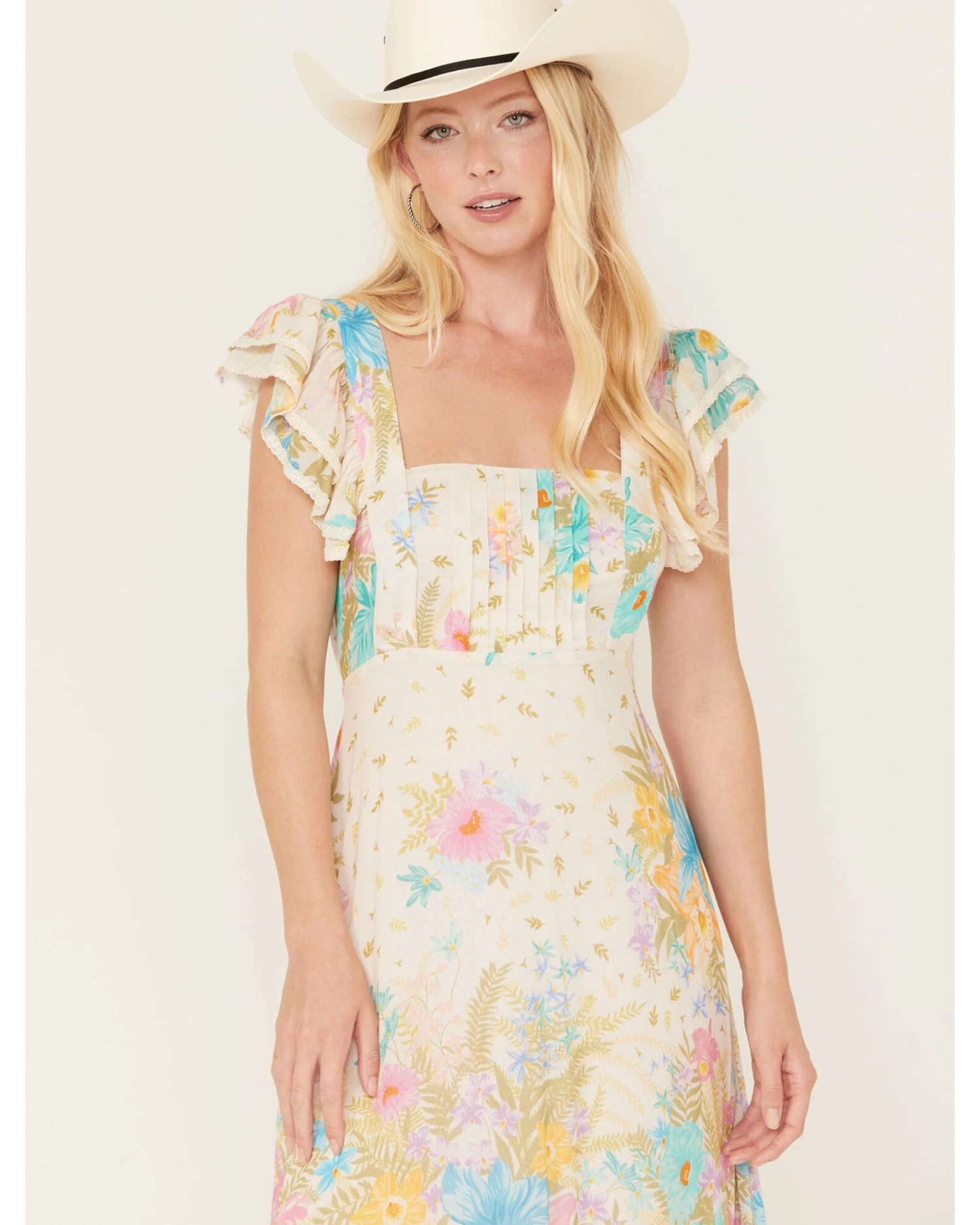 Spell Women's Lei Lei Frill Dress 2 Spell Women's Lei Lei Frill Dress - Image 2