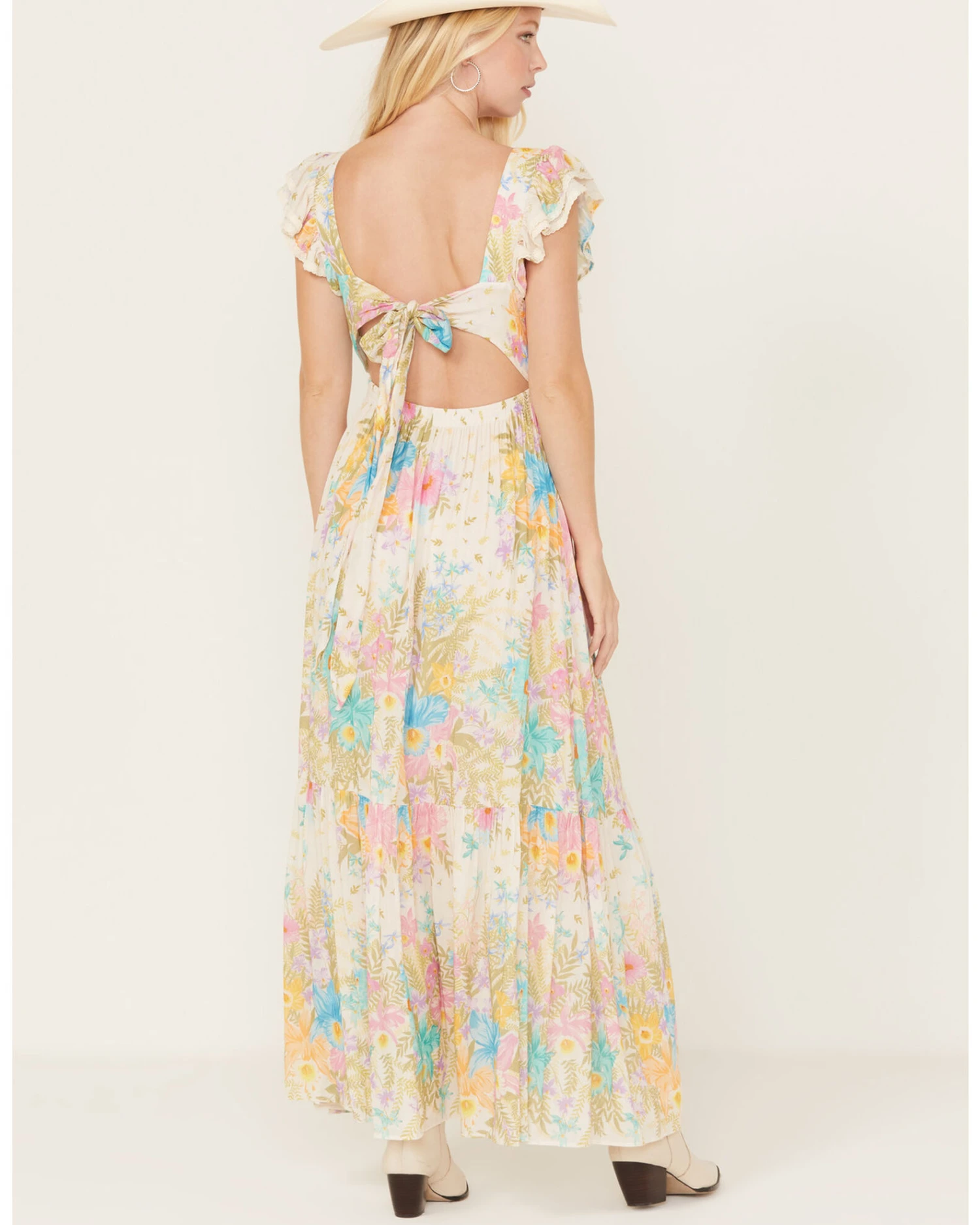 Spell Women's Lei Lei Frill Dress 3 Spell Women's Lei Lei Frill Dress - Image 3