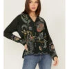 Johnny Was Women's Floral Embroidered Prue Blouse