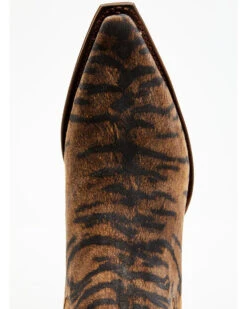 Sendra Women's Tiger Print Western Booties - Snip Toe 12 Sendra Women's Tiger Print Western Booties - Snip Toe -Ariat Western Outlet Store 2000382417 200 P6
