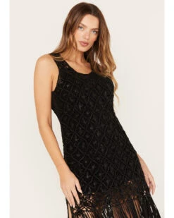 Wonderwest Women's Fringe Hem Mini Dress -Ariat Western Outlet Store 2000382478 001 P3