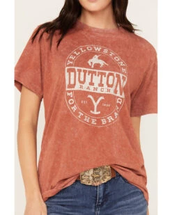 Changes Women's Mineral Wash For The Brand Yellowstone Short Sleeve Graphic Tee 6 Changes Women's Mineral Wash For The Brand Yellowstone Short Sleeve Graphic Tee -Ariat Western Outlet Store 2000382606 220 P3