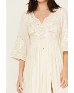 Shyanne Women's Mirror Embellished Bridal Maxi Dress -Ariat Western Outlet Store 2000382823 110 P3