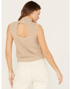 Cleo + Wolf Women's Mock Neck Cropped Tank -Ariat Western Outlet Store 2000382941 295 P4