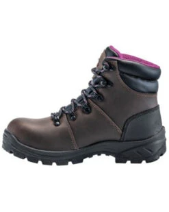 Avenger Women's Builder Mid 6" Lace-Up Waterproof Hiking Work Boot - Steel Toe -Ariat Western Outlet Store 2000383109 200 P3