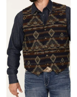 Cody James Men's Dakota Southwestern Jacquard Vest -Ariat Western Outlet Store 2000383181 200 P3