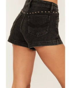 Idyllwind Women's Delrose Drive High Rise Studded Stretch Denim Shorts -Ariat Western Outlet Store 2000383302 001 P4