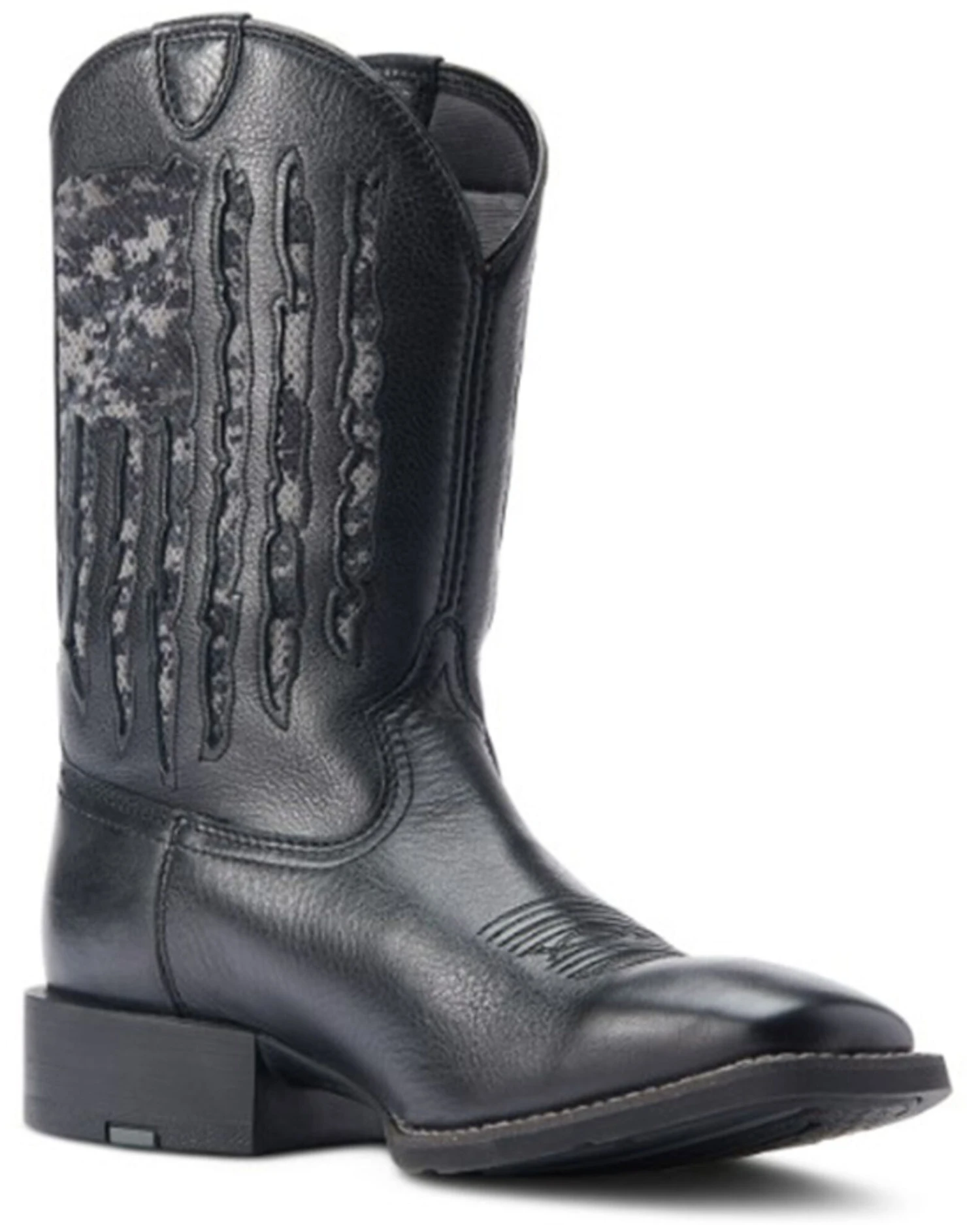 Ariat Men's Sport My Country VentTEK Western Performance Boots - Broad Square Toe 1 Ariat Men's Sport My Country VentTEK Western Performance Boots - Broad Square Toe