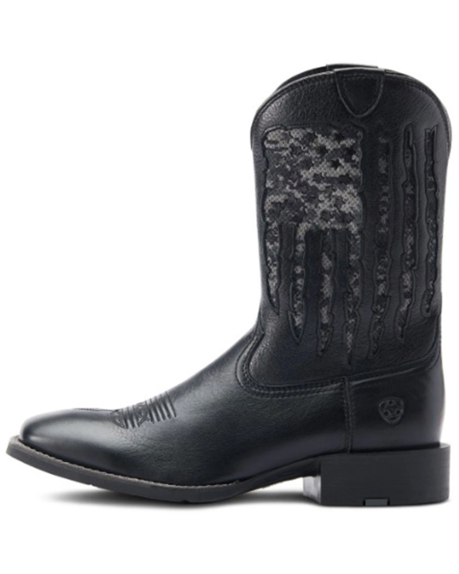 Ariat Men's Sport My Country VentTEK Western Performance Boots - Broad Square Toe 2 Ariat Men's Sport My Country VentTEK Western Performance Boots - Broad Square Toe - Image 2