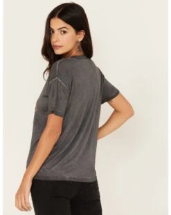 Blended Women’s Nashville Rhinestone Graphic Short Sleeve Tee -Ariat Western Outlet Store 2000383854 001 P4