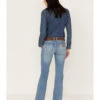 Wrangler Retro Women's Mid Rise Medium Wash Paige Bootcut Jeans